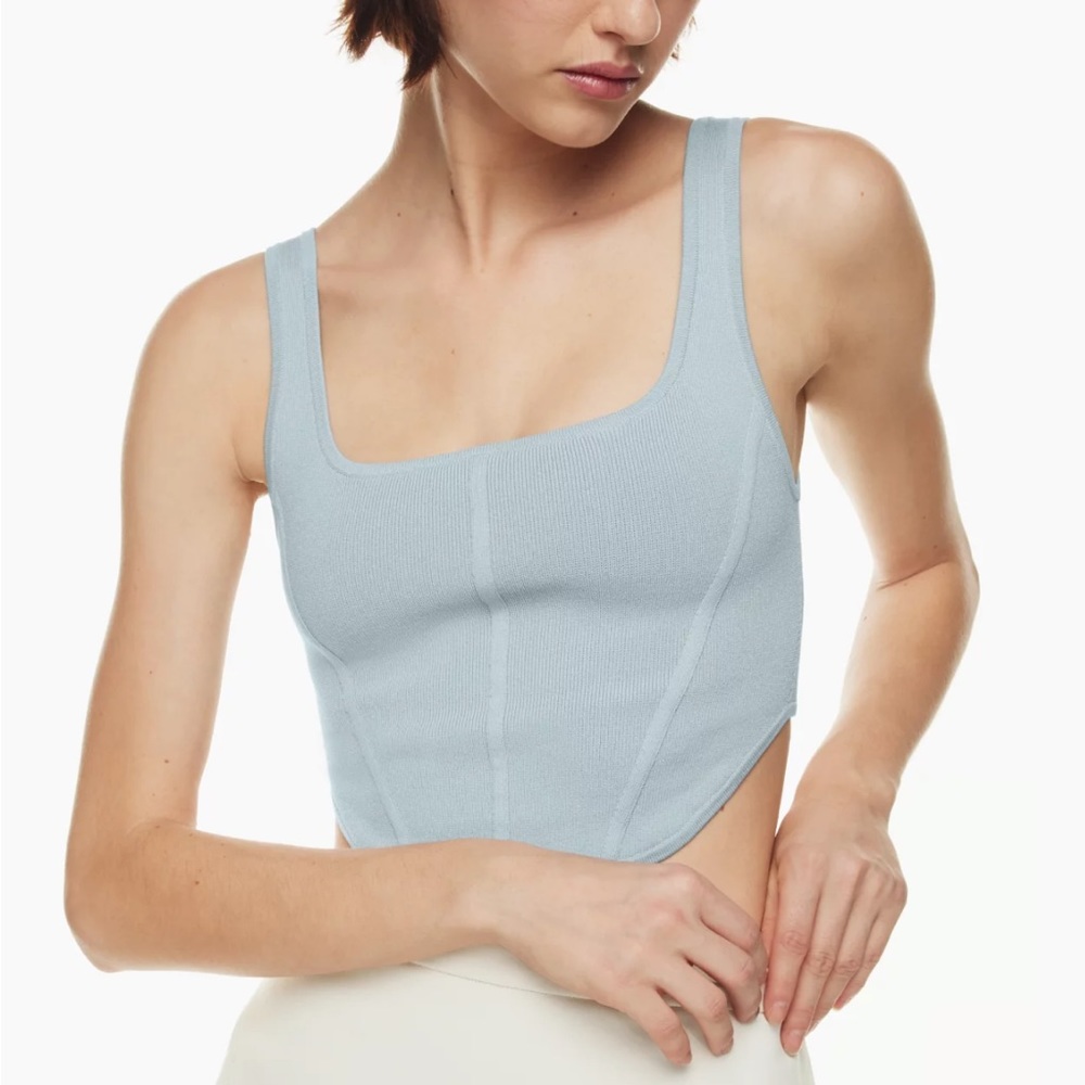 Babaton sculpt knit tank Aritzia